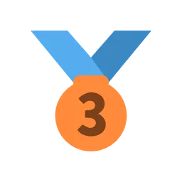 3rd place medal animated emoji