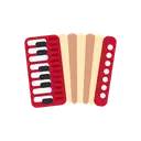 Accordion cartoon animated emoji
