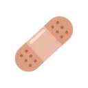 Adhesive bandage cartoon animated emoji