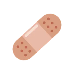 Adhesive bandage animated emoji