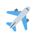 Airplane cartoon animated emoji