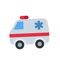 Ambulance animated emoji