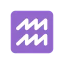 Aquarius cartoon animated emoji