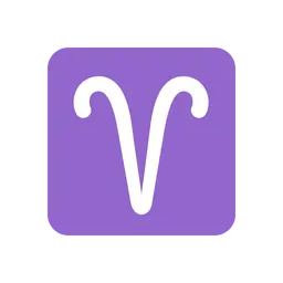Aries animated emoji