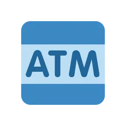 ATM sign animated emoji