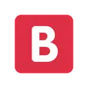 B button (blood type) cartoon animated emoji