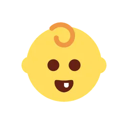 Baby animated emoji