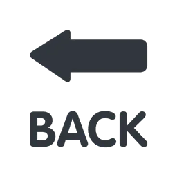 BACK arrow animated emoji