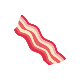 Bacon animated emoji
