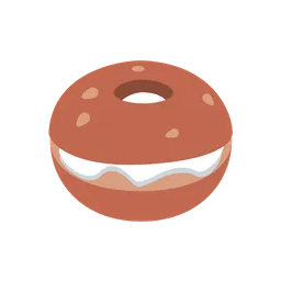 Bagel animated emoji