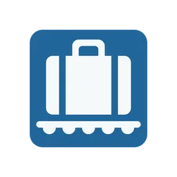 Baggage claim animated emoji