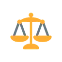 Balance scale cartoon animated emoji
