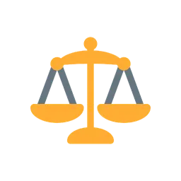 Balance scale animated emoji