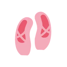 Ballet shoes animated emoji