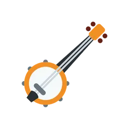 Banjo animated emoji