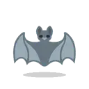 Bat cartoon animated emoji