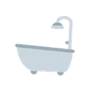 Bathtub cartoon animated emoji