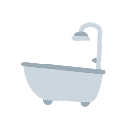 Bathtub animated emoji