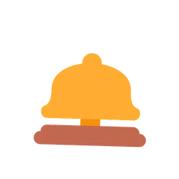 Bellhop bell animated emoji