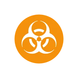 Biohazard animated emoji