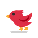 Bird cartoon animated emoji