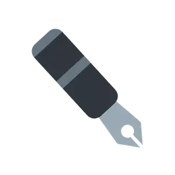 Black nib animated emoji
