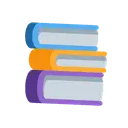 Books cartoon animated emoji