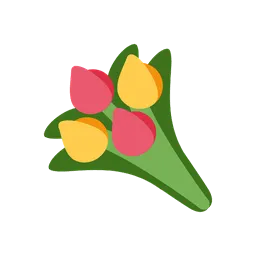 Bouquet animated emoji