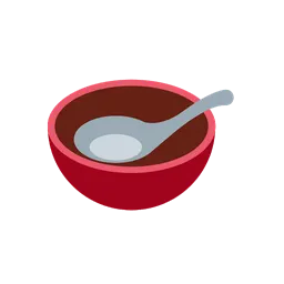Bowl with spoon animated emoji