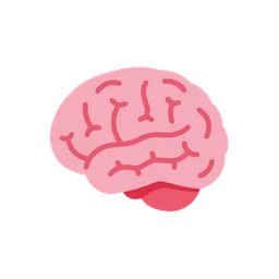 Brain animated emoji