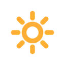 Bright button cartoon animated emoji