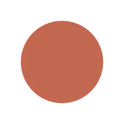 Brown circle animated emoji