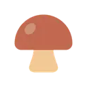 Brown mushroom cartoon animated emoji