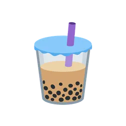 Bubble tea animated emoji