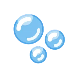 Bubbles animated emoji