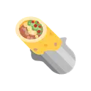 Burrito cartoon animated emoji