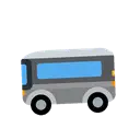 Bus cartoon animated emoji