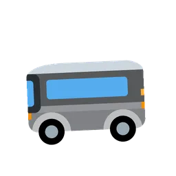 Bus animated emoji