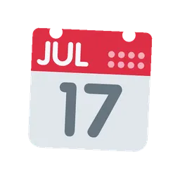 Calendar animated emoji