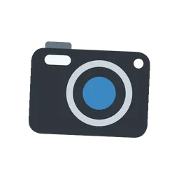 Camera animated emoji