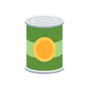 Canned food cartoon animated emoji