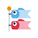 Carp streamer cartoon animated emoji