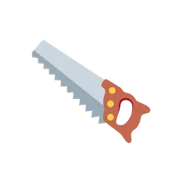 Carpentry saw animated emoji