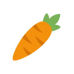 Carrot animated emoji