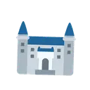 Castle cartoon animated emoji