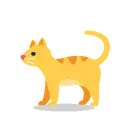 Cat cartoon animated emoji