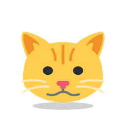 Cat face animated emoji