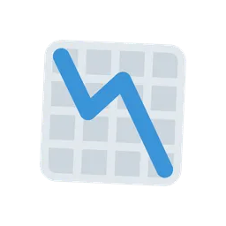 Chart decreasing animated emoji
