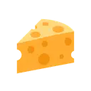 Cheese wedge cartoon animated emoji