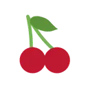 Cherries cartoon animated emoji